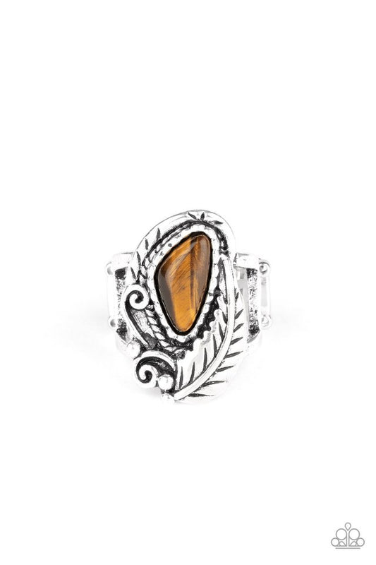 Palm Princess - Brown - Paparazzi Ring Image