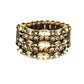 Diva Diadem - Brass - Paparazzi Ring Image