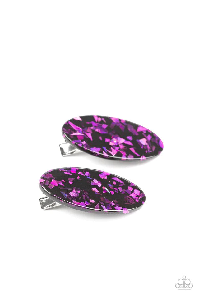 Paparazzi Hair Accessories ~ Get OVAL Yourself! - Purple