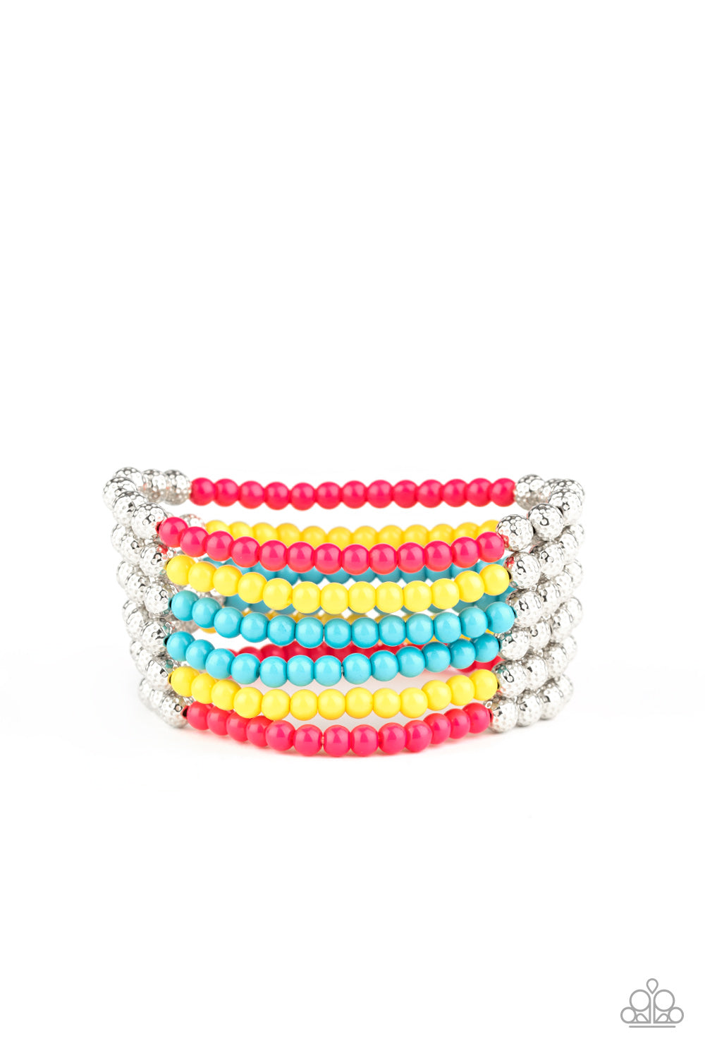 Paparazzi Bracelet ~ LAYER It On Thick - Multi