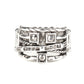 Couture Connoisseur - Silver - Paparazzi Ring Image