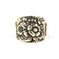 Tropical Bloom - Brass - Paparazzi Ring Image