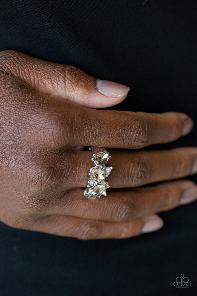 Majestically Modern - Brown - Paparazzi Ring Image