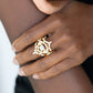 Royal Love Story - Gold - Paparazzi Ring Image