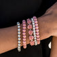 Paparazzi Bracelet ~ Rose Garden Grandeur - Pink