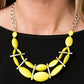 Paparazzi Necklace ~ Law of the Jungle - Yellow