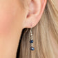 Flickering Lights - Blue - Paparazzi Necklace Image