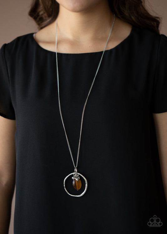 Zion Zen - Brown - Paparazzi Necklace Image