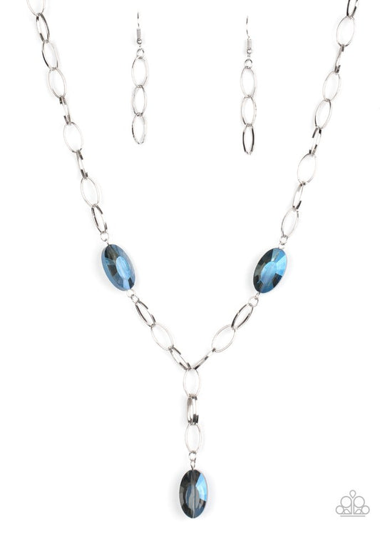 Power Up - Blue - Paparazzi Necklace Image