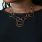 Ringing Relic - Copper - Paparazzi Necklace Image