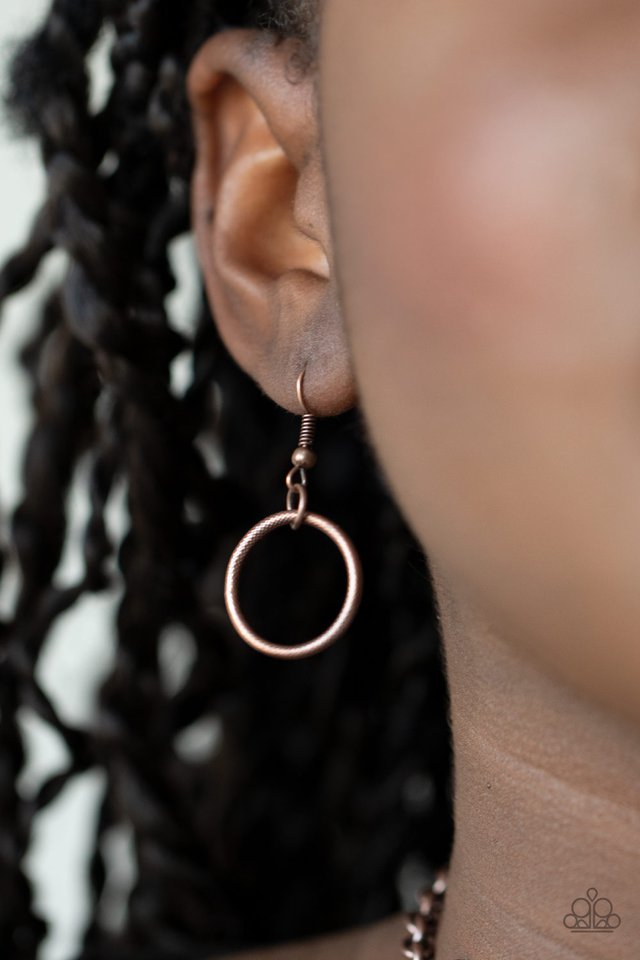 Ringing Relic - Copper - Paparazzi Necklace Image