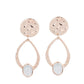 Opal Obsession - Rose Gold - Paparazzi Earring Image