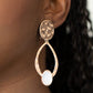 Opal Obsession - Rose Gold - Paparazzi Earring Image