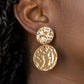 Relic Ripple - Gold - Paparazzi Earring Image