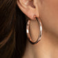 Hoop Hustle - Rose Gold - Paparazzi Earring Image