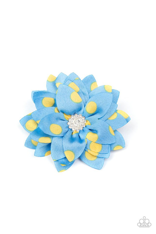 Silk Gardens - Blue - Paparazzi Hair Accessories Image