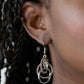 Fiercely Fashionable - Silver - Paparazzi Earring Image