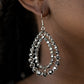 Glacial Glaze - Silver - Paparazzi Earring Image
