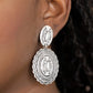 Ageless Artifact - Silver - Paparazzi Earring Image