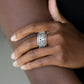 Pick Up The Pieces - Silver - Paparazzi Ring Image