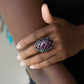 Stellar Scope - Purple - Paparazzi Ring Image