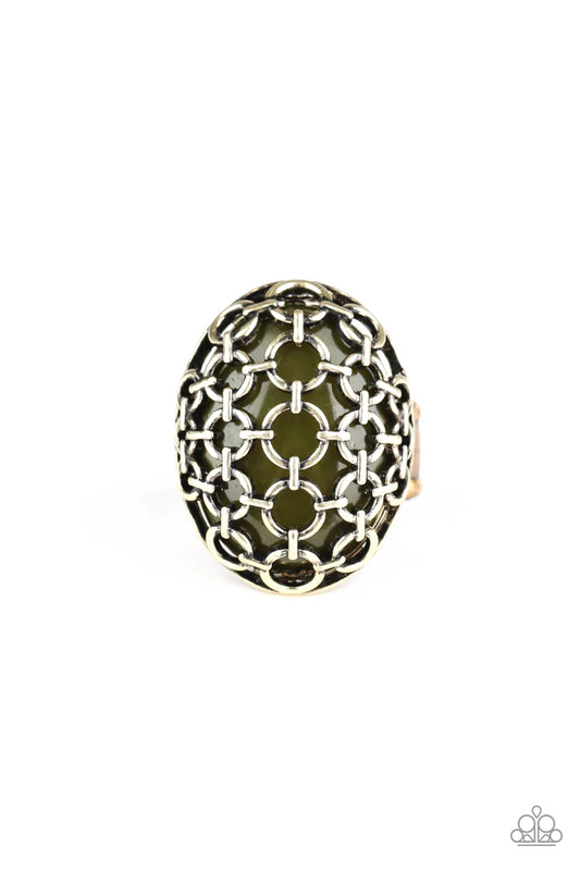 Paparazzi Ring ~ Stellar Scope - Green