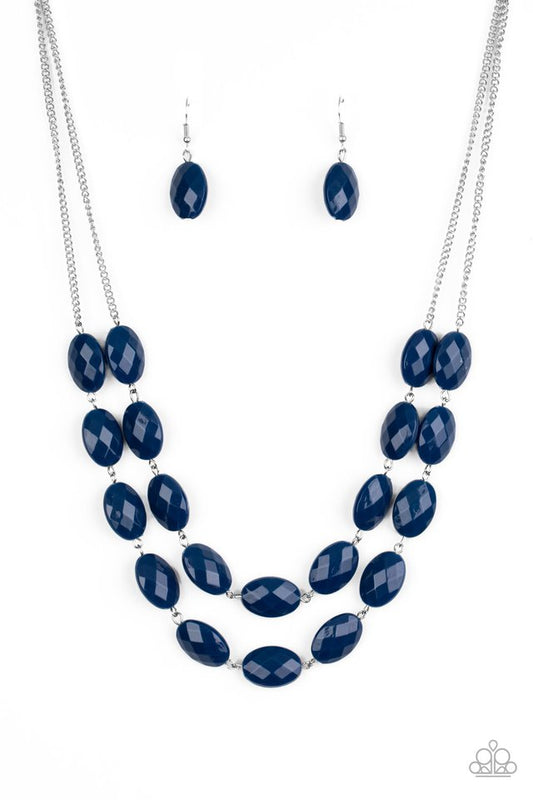 Max Volume - Blue - Paparazzi Necklace Image