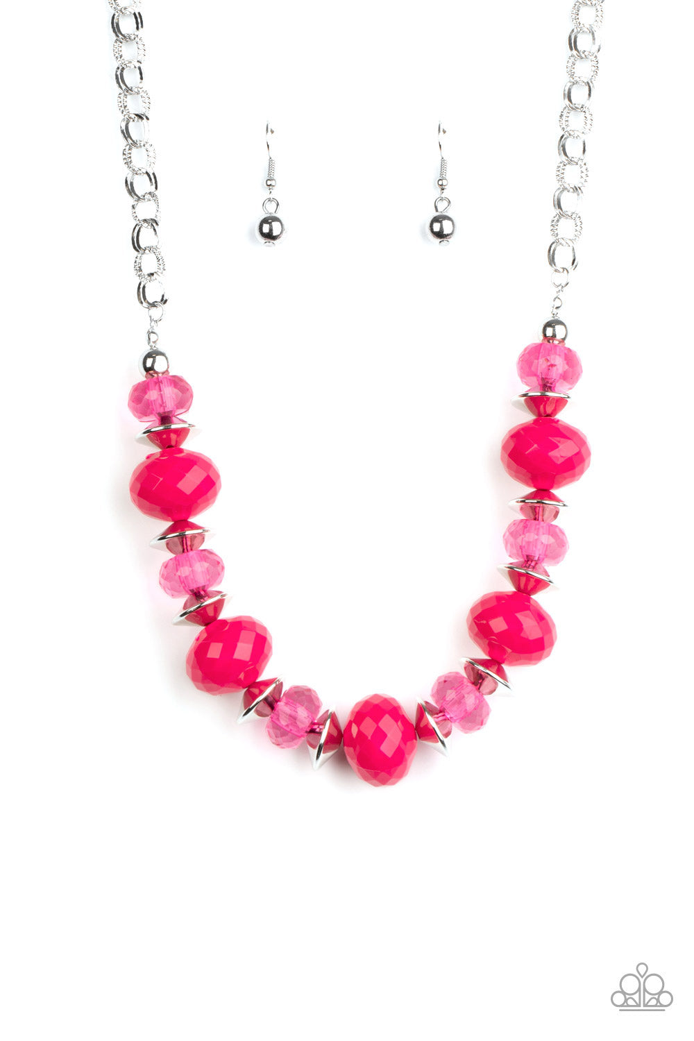 Paparazzi Necklace ~ Hollywood Gossip - Pink