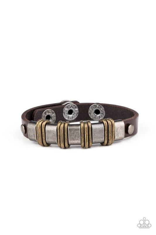 Rural Explorer - Brown - Paparazzi Bracelet Image