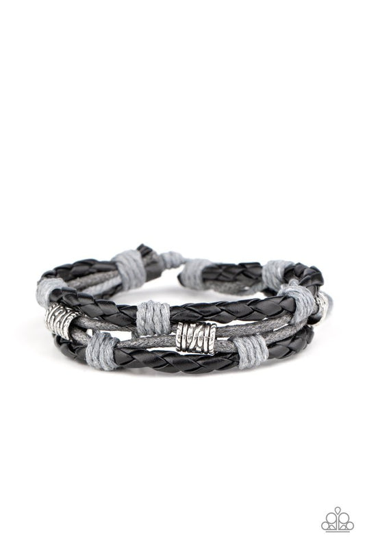 Really Rugged - Black - Paparazzi Bracelet Image