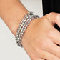Crystal Crush - Silver - Paparazzi Bracelets Image