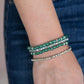 Crystal Crush - Green - Paparazzi Bracelet Image