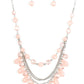 Paparazzi Necklace ~ Awe-Inspiring Iridescence - Pink