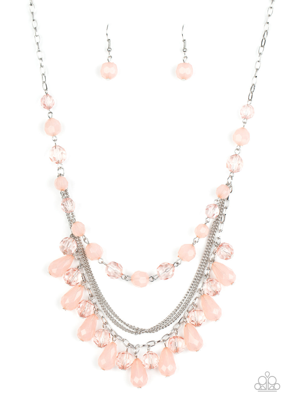 Paparazzi Necklace ~ Awe-Inspiring Iridescence - Pink