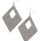 Woven Wanderer - Silver - Paparazzi Earring Image