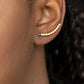 Climb On - Gold - Paparazzi Earring Image