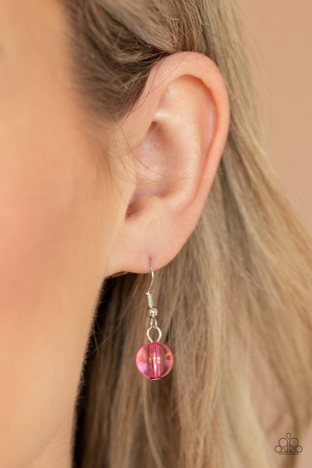 Gossip Glam - Pink - Paparazzi Necklace Image