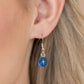 Gossip Glam - Blue - Paparazzi Necklace Image