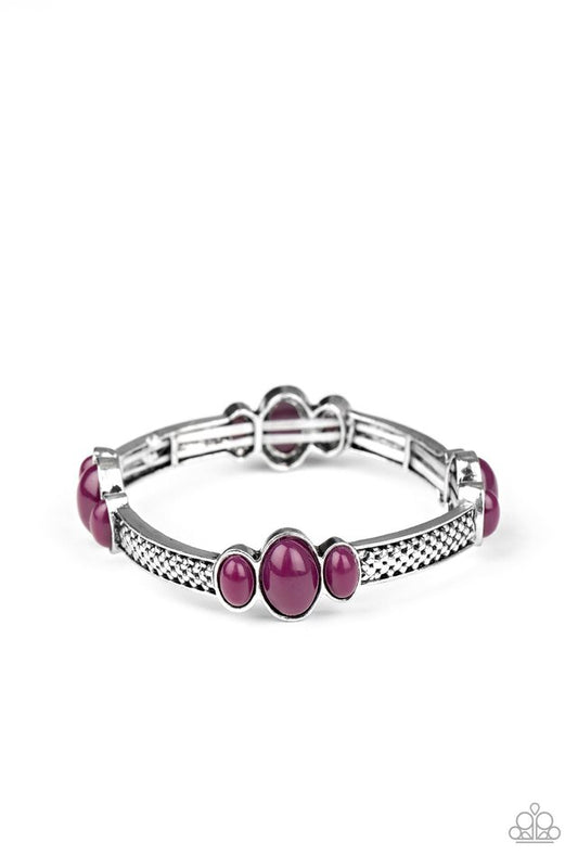 Instant Zen - Purple - Paparazzi Bracelet Image