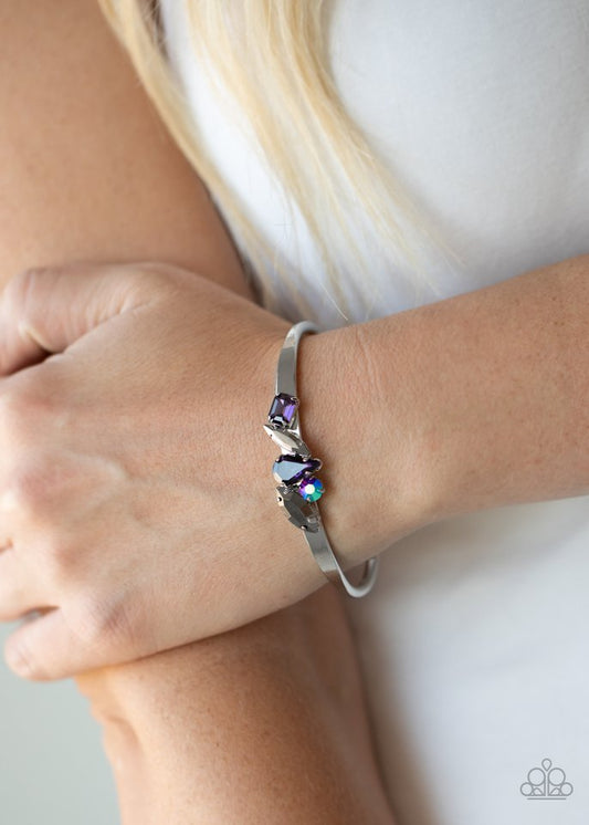 Gemstone Grotto - Purple - Paparazzi Bracelet Image