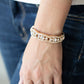 Easy On The ICE - Gold - Paparazzi Bracelet Image