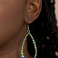 Diva Dimension - Green - Paparazzi Earring Image