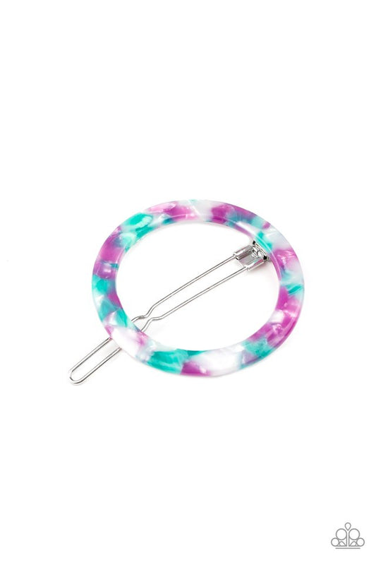 In The Round - Multi - Paparazzi Hair Accessories Image