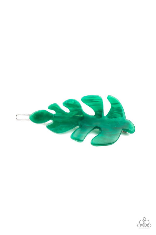 LEAF Your Mark - Green - Paparazzi Hair Accessories Image