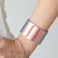 Holographic Aura - Purple - Paparazzi Bracelet Image