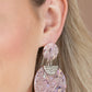 Really Retro-politan - Pink - Paparazzi Earring Image