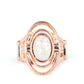 Peacefully Pristine - Rose Gold - Paparazzi Ring Image