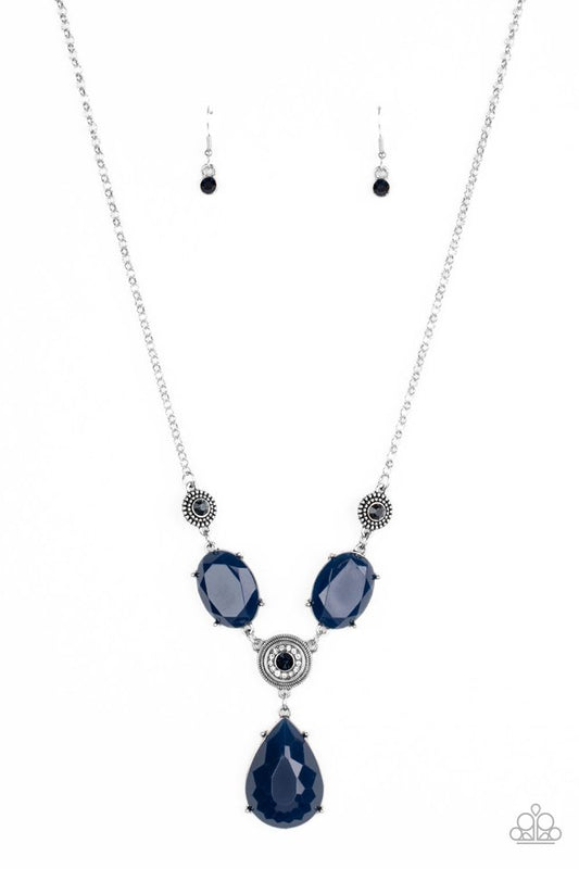 Heirloom Hideaway - Blue - Paparazzi Necklace Image