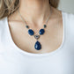 Heirloom Hideaway - Blue - Paparazzi Necklace Image