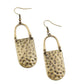 Resort Relic - Brass - Paparazzi Earring Image